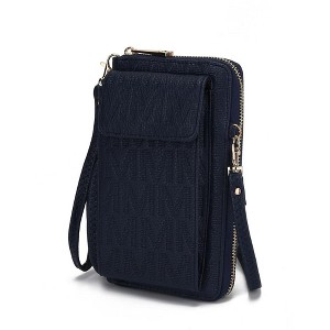 MKF Collection Caddy Vegan Leather Women’s Phone Wallet Crossbody Bag by Mia K - 1 of 4