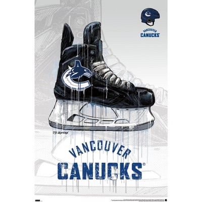 Trends International NHL Vancouver Canucks - Drip Skate 21 Unframed Wall Poster Prints
