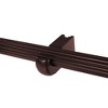 6FT 1-3/8 in. dia. Lumi Home Furnishings Mix and Match Wood Single Rod Mahogany - 2 of 4