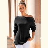 LASCANA Women's Button Detail Sweater Solid - image 2 of 4