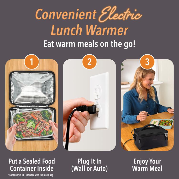 Bentgo Heat Electric Lunch Bag, 3 of 7