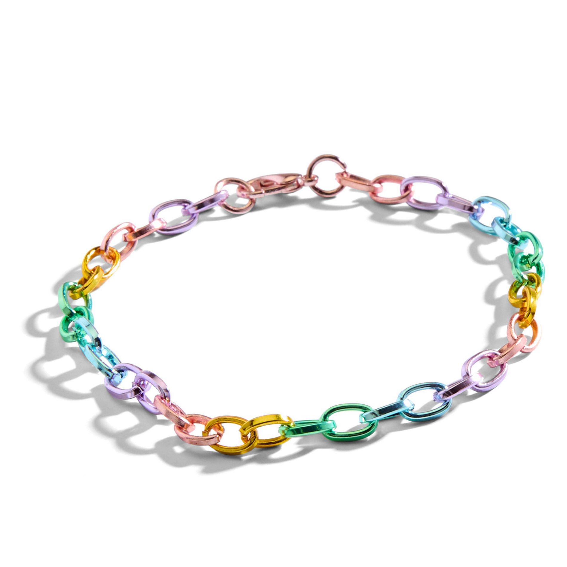 FAO Schwarz Charm Squad Rainbow Bracelet