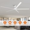 Parrot Uncle 84" Outdoor Industrial Ceiling Fan with Remote - 3 of 4