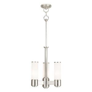 Livex Lighting Weston 3 - Light Chandelier in  Polished Nickel - 1 of 1