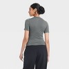 Women's Slim Fit Short Sleeve Seamless Baby T-Shirt - A New Day™ - 2 of 4