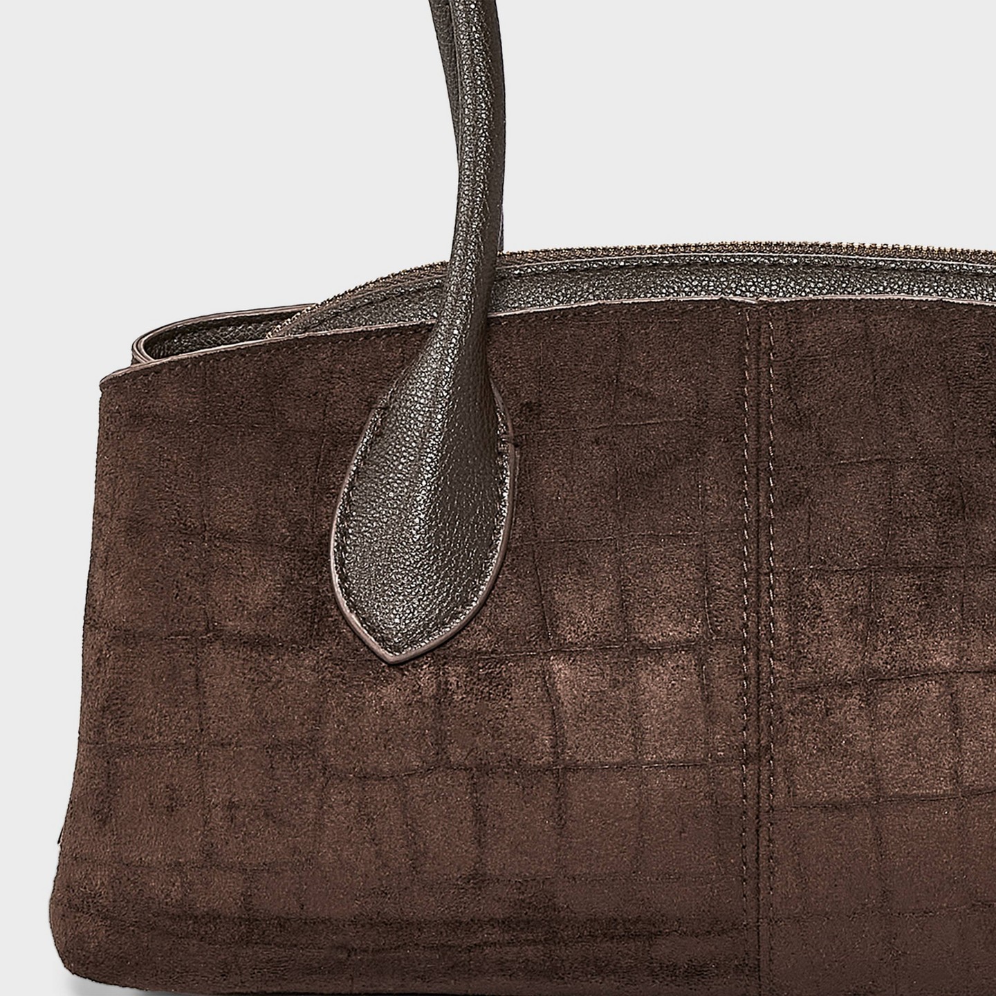 Сумка A New Day Elongated Dome Satchel, цвет: Коричневый — фото 5