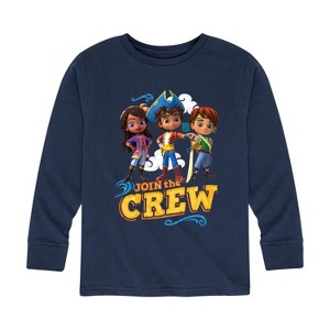 Boys' - Santiago of The Seas - Join The Crew Long Sleeve Graphic T-Shirt - 1 of 4