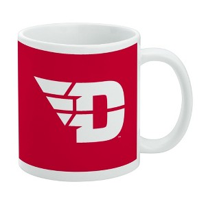 University of Dayton Flyers Logo Ceramic Coffee Mug Novelty Gift Mugs for Coffee Tea and Hot Drinks 11oz White - 1 of 4
