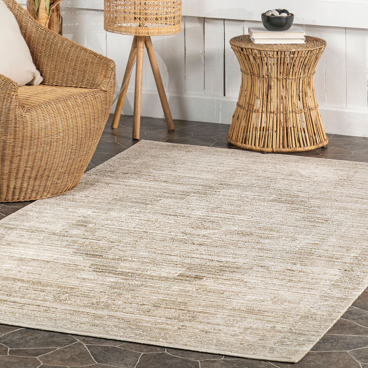 Nuloom Lotus Vintage Machine Washable Pet Friendly Indoor/Outdoor Area Rug - thumbnail 9