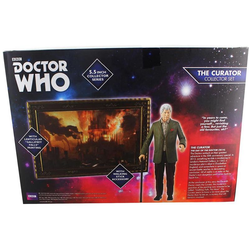 Seven20 Doctor Who 5" Action Figure Set The Curator, 3 of 4