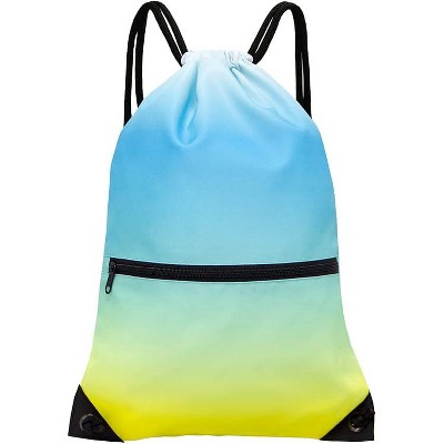 Outdoor Drawstring Backpack - Lightweight, Waterproof and Spacious for Fitness, Hiking, Camping and Travel