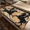 Ancient Greek Warrior Duel Flannel Blanket, Versatile Indoor and Outdoor Decorative Blanket, Christmas Gift. - 2 of 4