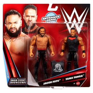 WWE Main Event 2-Packs 24 Jacob Fatu & Tama Tonga Action Figure - 1 of 3