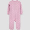 Carter's Just One You® Baby Girls' Forest Friends Sleep N' Play - Pink - 2 of 3