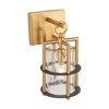 Artcraft Lighting Burford 1 - Light Sconce in  Brass/Black - 4 of 4