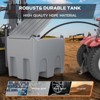 128 Gallon Portable Fuel Tank with 12V Self-Priming Pump,10GPM High Flow Rate, 13.1ft Hose & Auto Shut-Off Nozzle – Heavy Duty Gasoline Transfer Tank - 3 of 4