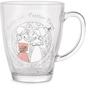 Pavilion Gift Company - Pretty Girl - 12.5 oz Glass Cup - Drinkware - 1 of 4
