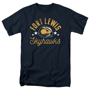 Men's Fort Lewis College Official Skyhawks Adult T-Shirt Skyhawks - 1 of 4