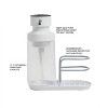 KitchenAid Soap Pump and Sponge Caddy: Freestanding Kitchen Dispenser, Plastic & Metal, Hand Wash, White/Silver/Clear - 4 of 4