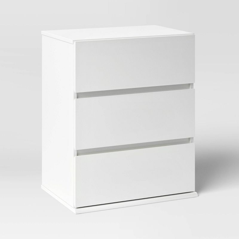 3 Drawer Modular Dresser Chest White - Room Essentials&#8482;, 1 of 8