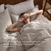 100% Washed Cotton Duvet Cover Minimalist Cotton Duvet Cover for All Seasons GentleSoft™ Plain Simple Bedding Set - 2 of 4