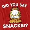 Baby Garfield Did You Say Snack Infant Bodysuit - 2 of 3