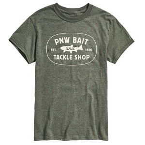 Men's - Instant Message - Pnw Bait And Tackle Short Sleeve Graphic T-Shirt - 1 of 4