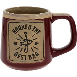 Pavilion Gift Company - Hooked Dad - 16 oz Mug - Drinkware - 1 of 4