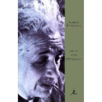 Ideas and Opinions - (Modern Library (Hardcover)) by  Albert Einstein (Hardcover)