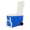 Racxily 38 QT Wheelie Cool Hard Sided Cooler with Wheels, Blue - 3 of 4
