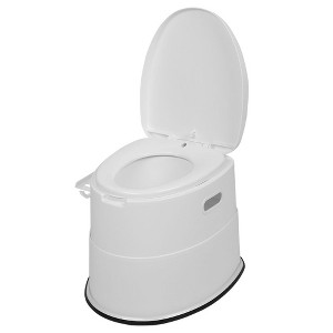 Karl Home | 1.3 GPF Round One-Piece Toilet (Seat Included) - 1 of 4