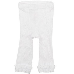Rufflebutts Girls Cable Knit Footless Ruffle Tights - 1 of 2