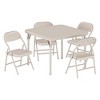 Folding Children's Table and Chair Set - Portable Kids Study Table and Chair, Folding Kids Chair, Children's Desk and Chair, Folding Study Table - 2 of 4