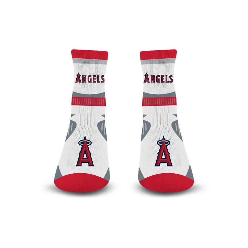 MLB Los Angeles Angels Large Quarter Socks, 3 of 5