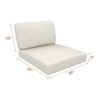 Indoor / Outdoor Deep Seating Sunbrella Cushion - 4 of 4