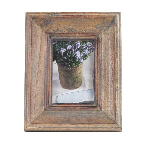 40th Anniversary - 4x6 Inch Wood Picture Frame - Great Anniversary