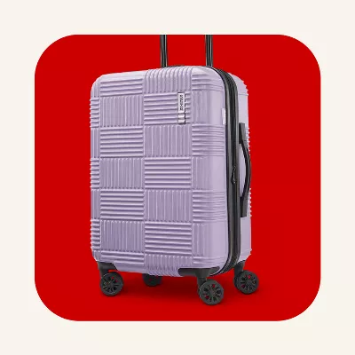 3 Pcs Expanable Luggage Set, Pc Lightweight Hardshell Spinner Wheel Suitcase  With Tsa Lock (21+25+29), Pink-modernluxe : Target