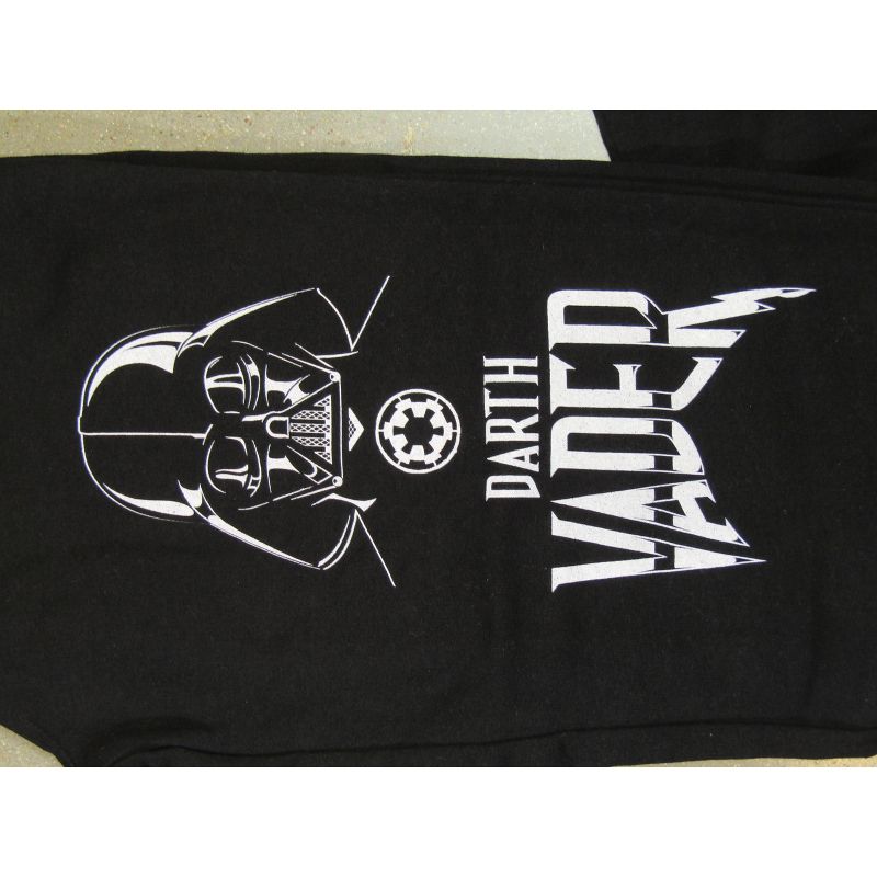 Star Wars Darth Vader Men's Black Graphic Sleep Pajama Pants-, 2 of 3