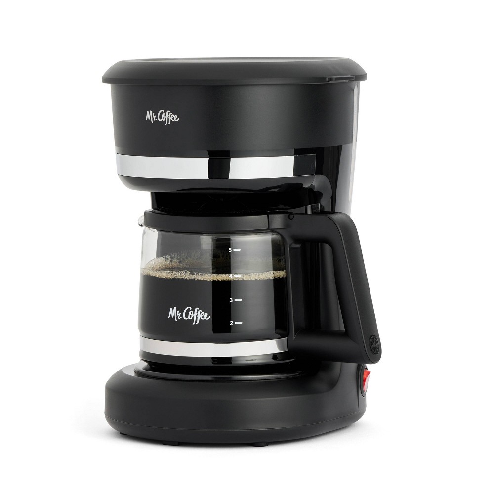 Photos - Coffee Maker Mr. Coffee 5-Cup Switch  Black: Small Drip Coffee Machine, Electric, Paper Filter, 25 oz Capacity