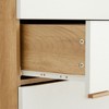 NicBex 4/6 Drawer Dresser for Bedroom,Modern Chest of Drawers with Handles and Wood Legs for Dining Room,Living Room,Office,Hallway,White - 4 of 4