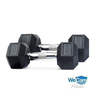 thumbnail image 2 of Signature Fitness Hex Dumbbell Set - 30 Lbs Pair (2 X 15 Lbs) Black Steel, Gym & Training 2 of 4
