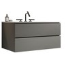 NicBex Floating Bathroom Vanity with Sink and Faucet Holes,Bathroom Sink Vanity with 2 Drawers,Oak/Walnut/White/Gray - 4 of 4