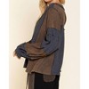 Women's Stud Detail Balloon Sleeve Top - POL - 4 of 4