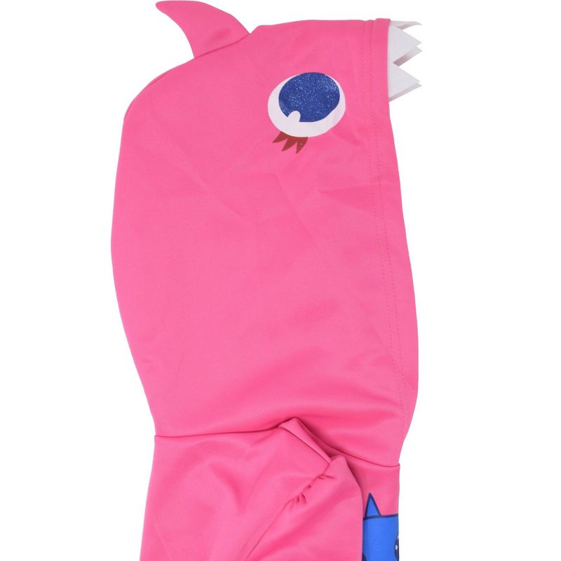 Pinkfong Daddy Shark Mommy Shark Baby Shark Girls Costume Short Sleeve Dress Toddler, 5 of 11