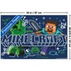 Trends International Minecraft: Doodle - Steve & Creeper Variant Unframed Wall Poster Prints - 3 of 4