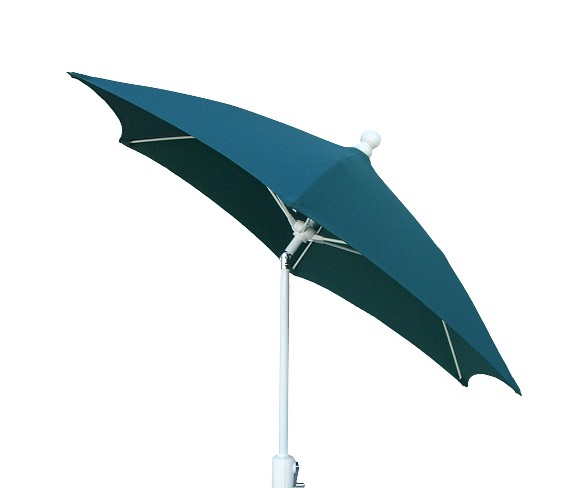 FiberBuilt 7.5' Patio Umbrella Forest Green