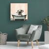 Canvas Wall Art - Sasha 'Bathtime 18' Wall Art for Living Room, Bedroom, or Office Décor by Trademark Fine Art - 24 x 24 Inches - 4 of 4