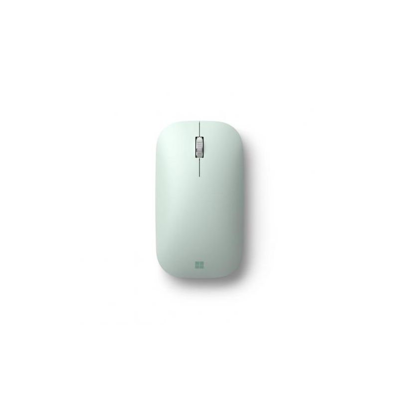 Microsoft Modern Mobile Mouse Mint - Bluetooth Connectivity - X-Y resolution adjusting Wheel button - 2.40 GHz Operating Frequency, 1 of 4