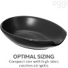 OGGI Spooner Ceramic Spoon Rest- Spoon Rest for Stove Top, Spoon Holder for Countertop, Black - 4 of 4