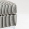 Kumasinova Modular Rectangle Storage Ottoman Bench,Multi-Functional Foot Stool with Hidden Compartment,Corduroy Ottomans for Living Room - 4 of 4